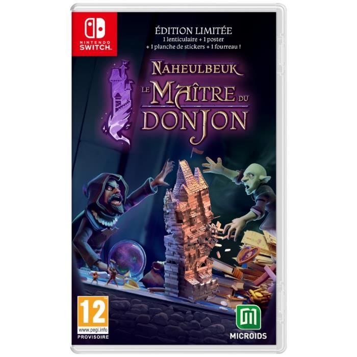 Le Maître du Donjon de Naheulbeuk Jeu Nintendo Switch Edition Limitée