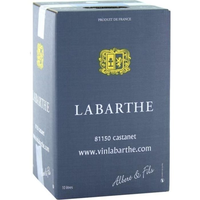 Vin Rouge de France - Cubi de 10 L