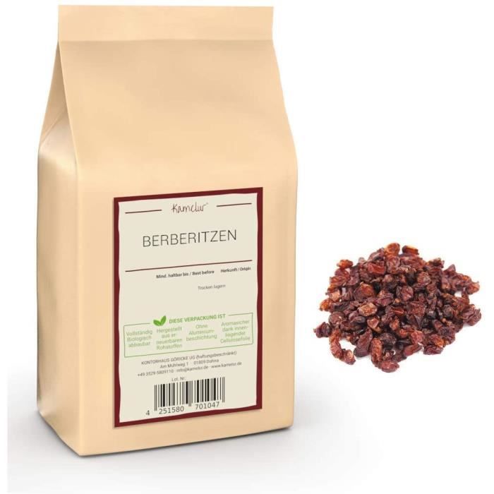1kg de berbéris séchées - fruits séchés de grande qualité de la cueillette sauvage, non sulfurés et sans sucre