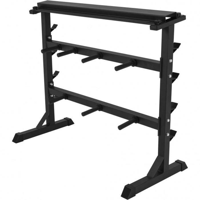 Rack de rangement pour poids et hal