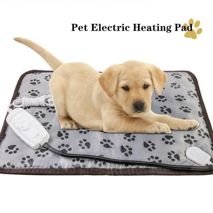 Animaux de compagnie coussin chauffant électrique chat chien couverture Durable imperméable tapis de lit pour ani US Plug -NOAH24888