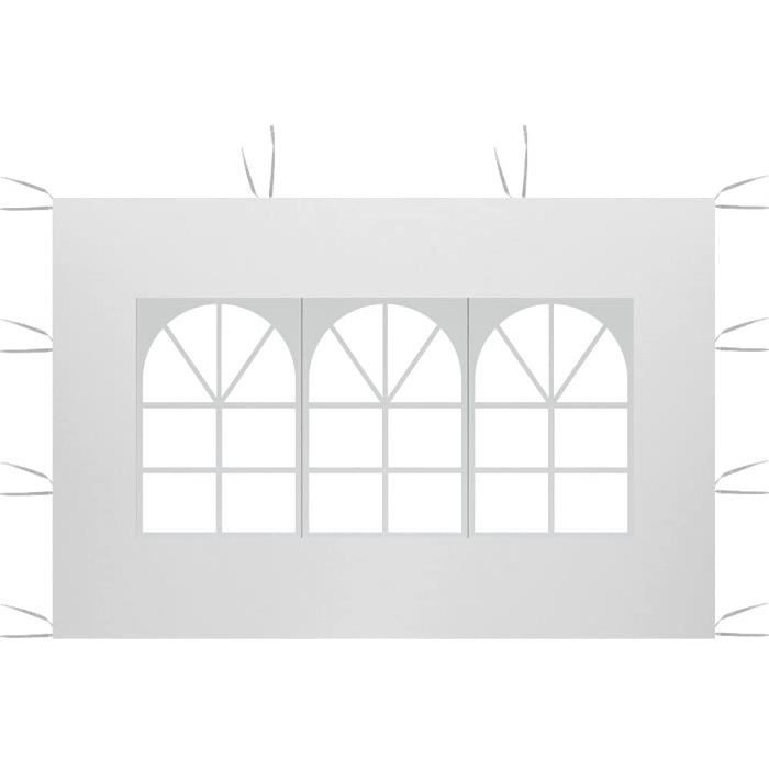 TONNELLE 3M x 2M Panneaux latéraux pour tonnelle de Jardin,Panneau latéral de Gazebo pour Tente,Tonnelle Pliante Imperméable en 1040