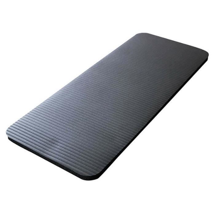 Tapis de yoga Pilates NBR 60x25x1,5cm Noir