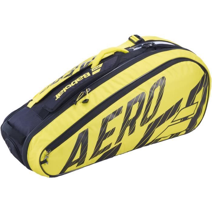 Thermobag Babolat Pure Aero 6R 2020 - Couleur:Jaune Type Thermobag:6 raquettes