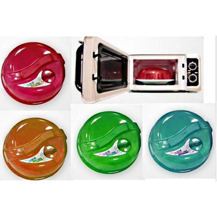 CLOCHE A MICRO ONDE PVC 26 X 9 CM 4 COULEURS USTEN