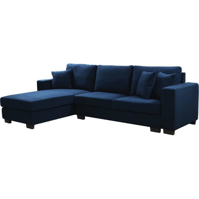Canapé d'angle Bleu