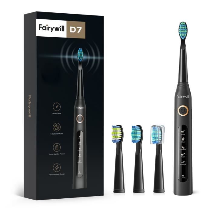 Brosse à dents électrique à ultrasons pour adultes