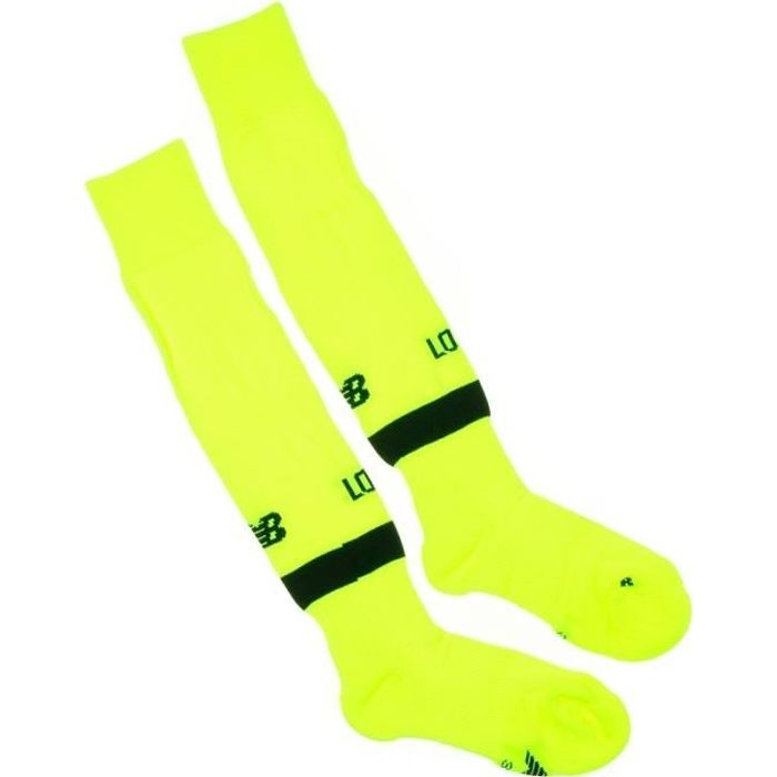 LOSC Chaussettes Jaune fluo Foot New Balance