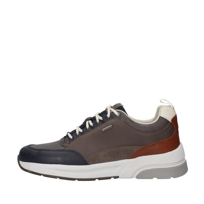Geox U947WA046K4 chaussures de tennis faible homme BLEU MARINE