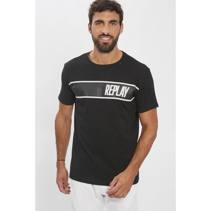 Replay T-shirt noir