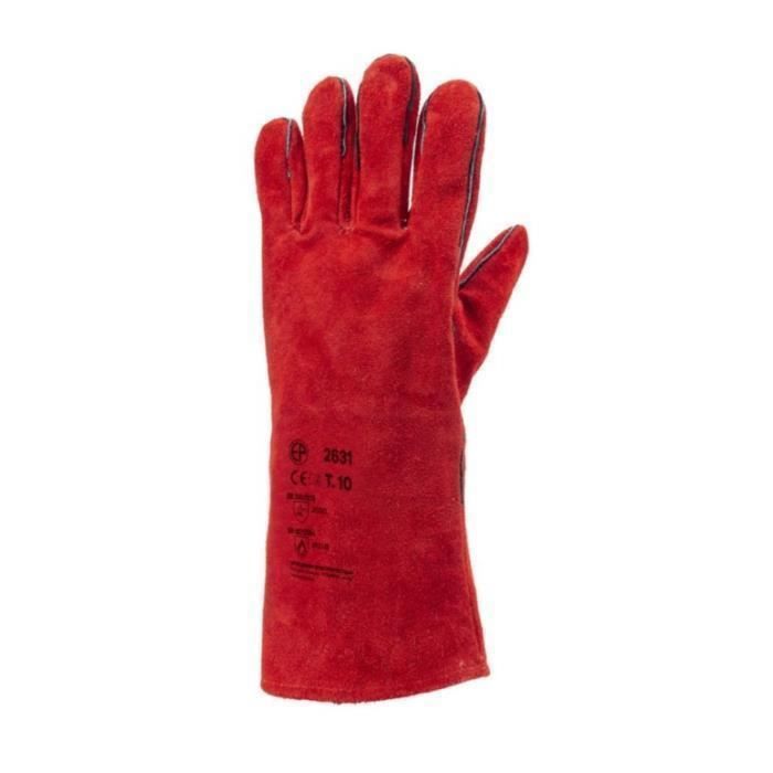 GANTS SOUDEUR CROUTE DE CUIR