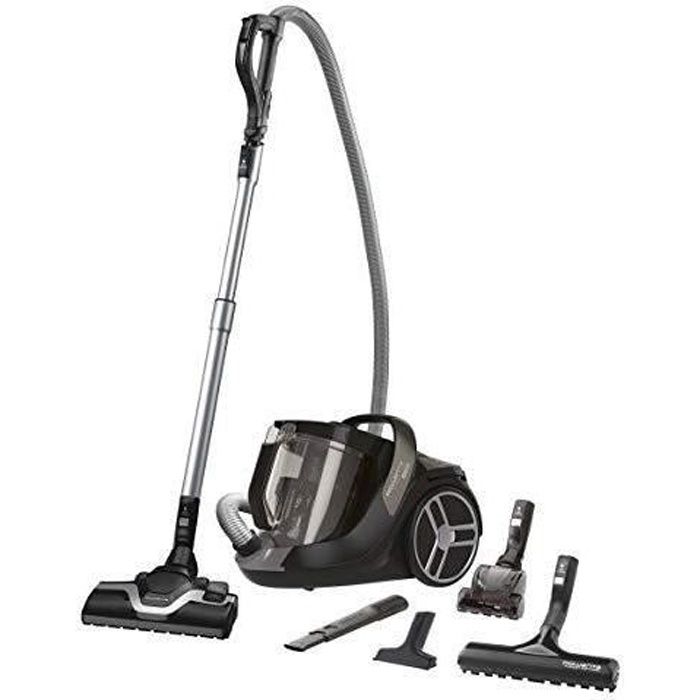 Rowenta Silence Force Cyclonic Aspirateur Sans Sac Performant Silencieux Elégant Capacité 2,5 L Accessoires Spéciaux Maison et Anima