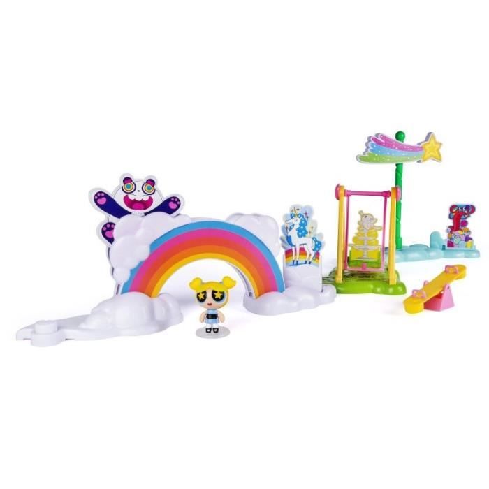 POWERPUFF GIRLS Playset Storymaker Parc Arc En Ciel Spinmaster