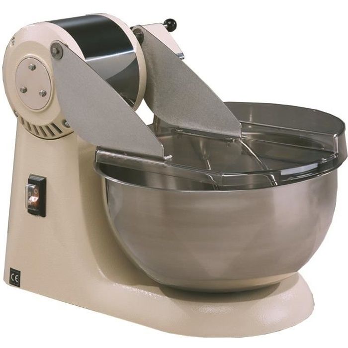 Pétrin-mélangeur professionnel 10 litres à mote...