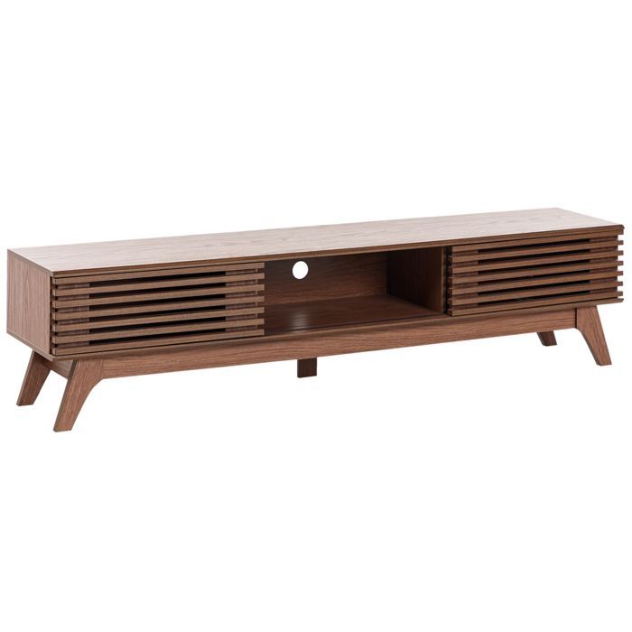 Meuble TV TOLEDO Marron foncé Meuble TV TOLEDO Marron foncé