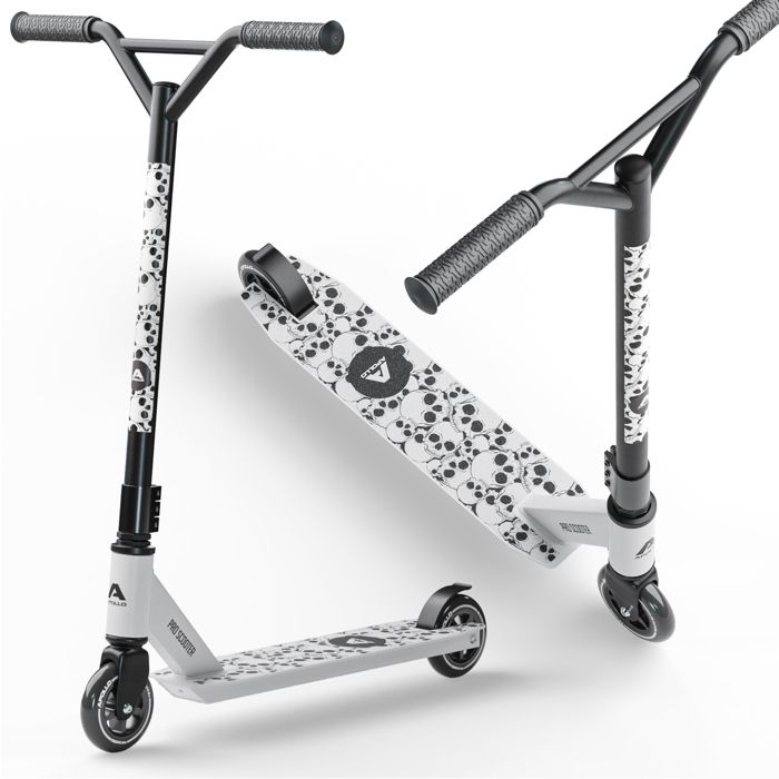 Trottinette Freestyle Movino Nitro Pro – Stunt Scooter ABEC 9, Roues 100mm, Aluminium 6061, 3,5kg