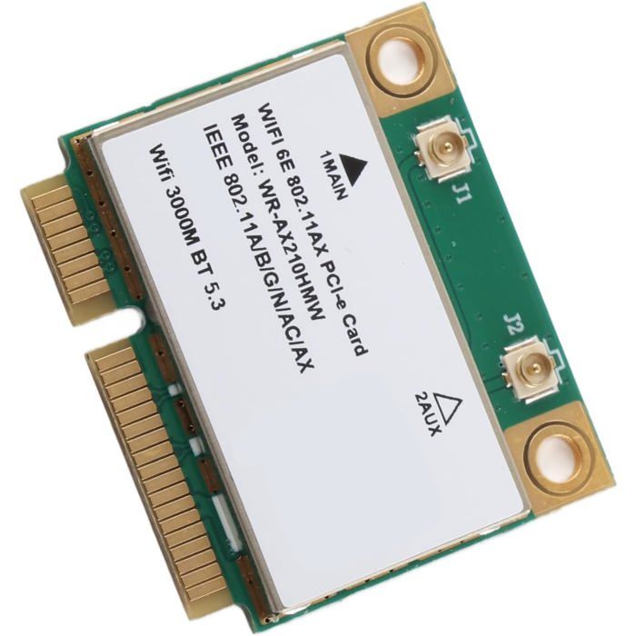 AX210HW WiFi 6E Card Tri-Band 802.11 A/B/G/N/AC/AX Half ini PCI-E WiFi Card Network Adapter