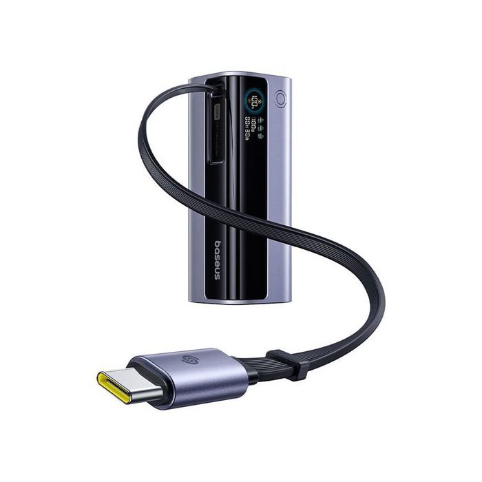 LiPo PowerBank - BASEUS - EnerGeek GR11 - 10000 mAh - 100W - USB-A/USB-C rétractable