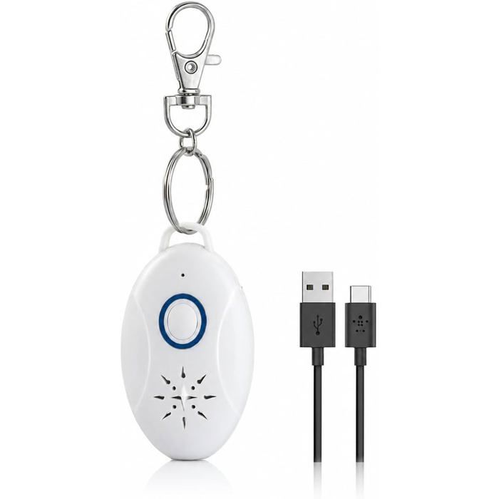 Répulsif Ultrasons Portable USB Anti Moustique Anti Tiques Anti Puces pour Chiens Chats Rechargeable
