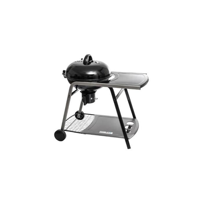 Barbecue à charbon Neka Pyla table - L 102,5 x l 59 x H 103,5 cm 10,3,5 Noir
