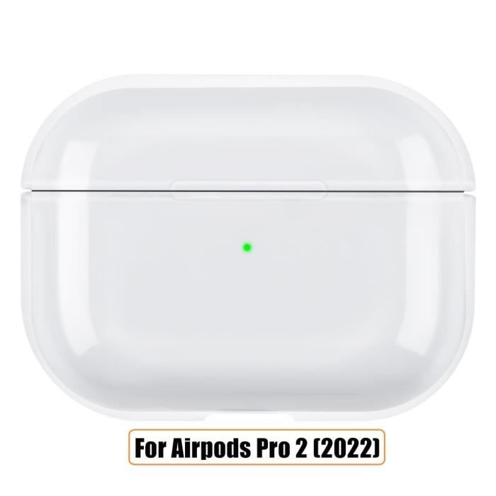 Pour Airpod Pro2 2022 Étui Transparent Pour Écouteurs Apple Airpods 2, 3, Pro 1, Boîtier De Chargement, Coqu