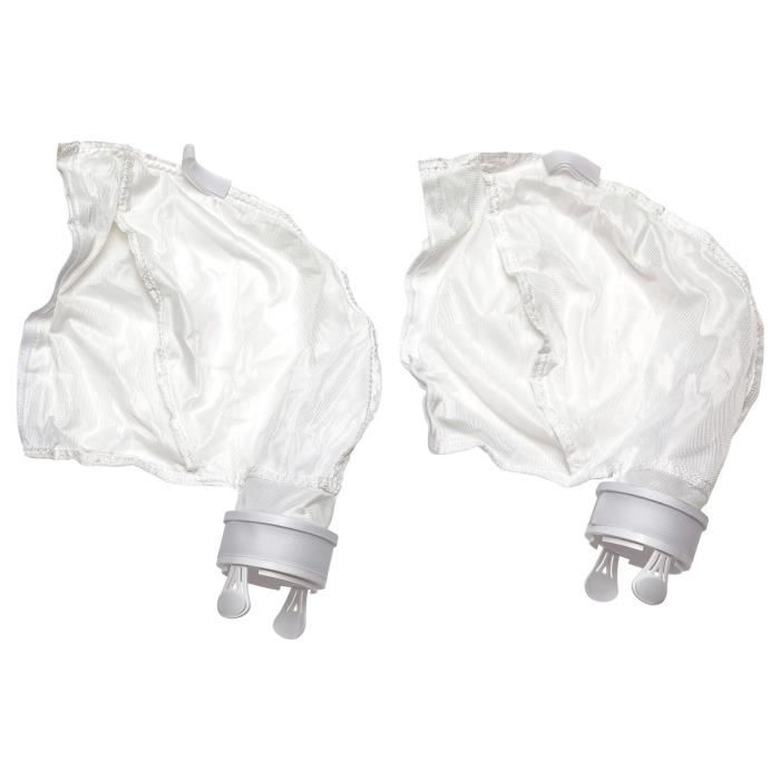 Vilgftyiet Lot De 2 Sacs De Nettoyage De Piscine En Maille De Nylon