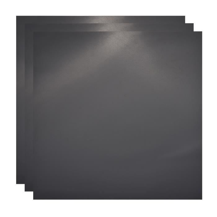 Plaque D'aluminium 6061 T651 - 3 Pièces 101,6 X 50 X 10 Mm - Finition Brossée, Film Protecteur - Pour Bricolage, Industrie, Modélisme