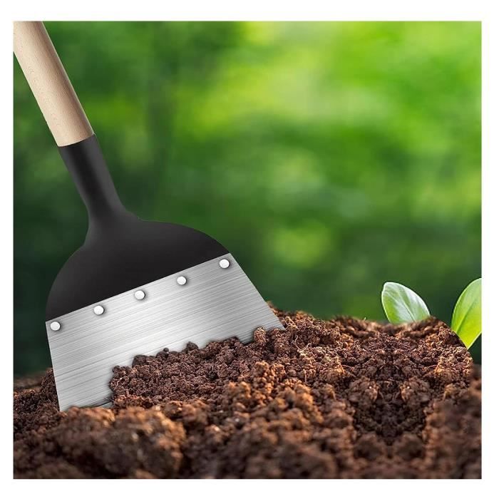 Pelle De Jardin Multifonction - Pour Compost, Engrais, Creusage - Poignée Ergonomique - Compacte & Résistante