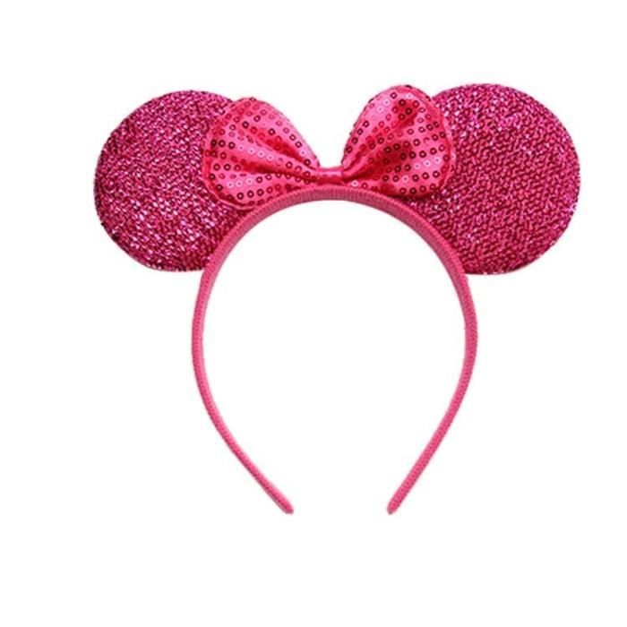 Serre T te Oreilles Minnie Disney Rose Accessoire Disneyland