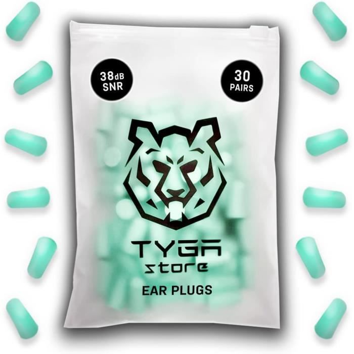 Quies Lot De 6 Paires De Bouchons D'oreille En Mousse De