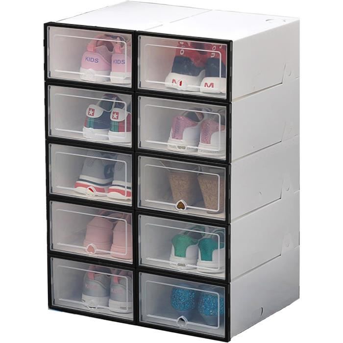 Étagère à Chaussures Suspendue 12 Poches – Pour Porte Ou Armoire, En Tissu Oxford, Dimensions 43x17x81 Cm