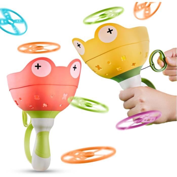 Lanceur de Soucoupes Volantes Coloré pour Enfants