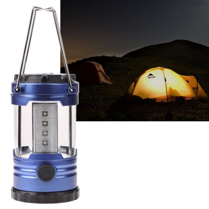 Outdoor Portable Rechargeable DEL Randonnée Camping Tente Lanterne Lumière USB Lampe Neuf