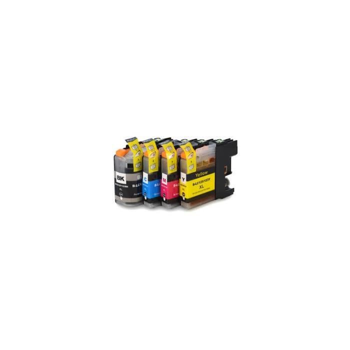 Generic Ink Encre Brother LC223 Multipack noir/Cyan/Magenta/Yellow