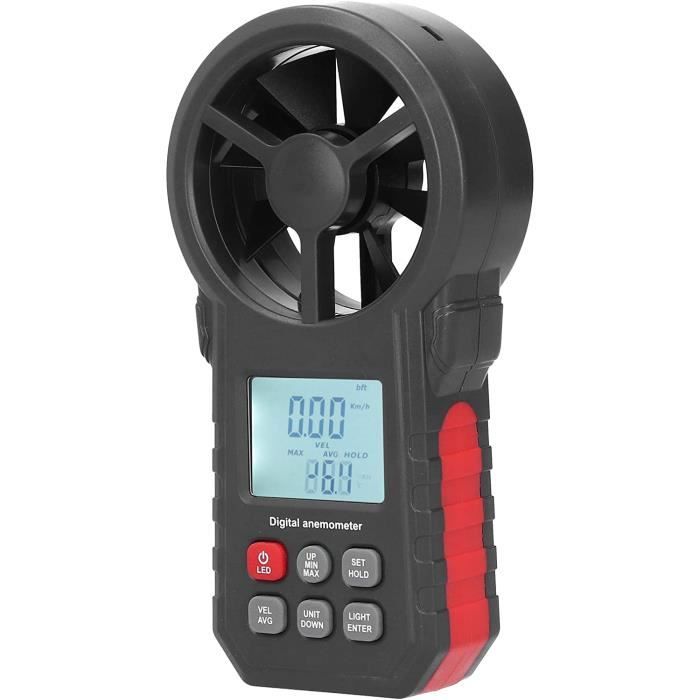 Qqmora Anémomètre De Vitesse Du Vent Anémomètre De Capteur De Vitesse