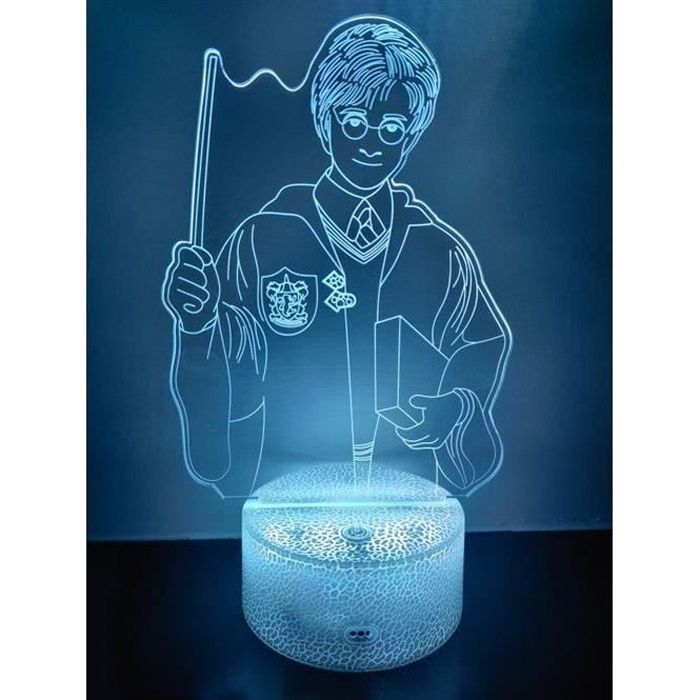 Lampe 3D Harry Potter