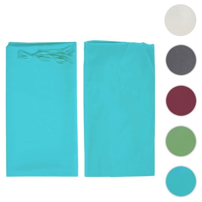 Toile de rechange pour toit de pergola Baia 4x4m ~ turquoise