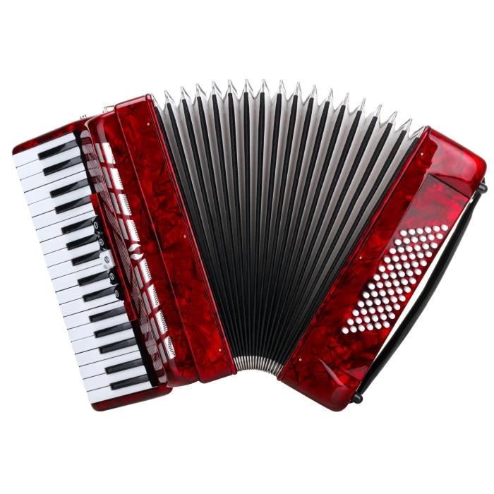Accordéon Classic Cantabile Secondo V - 72 Basses 34 Touches Noir