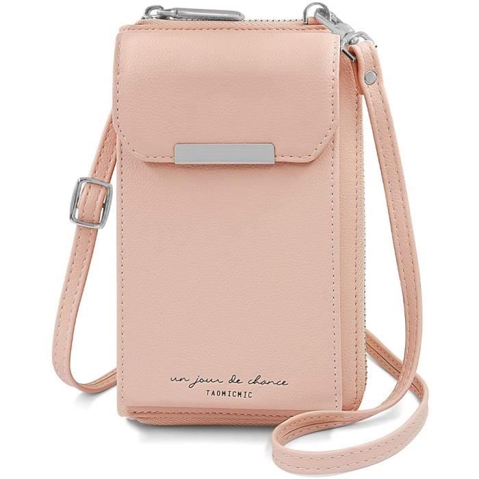 Sac à main pour fille Petit sac à bandoulière avec sangle en cuir synthétique