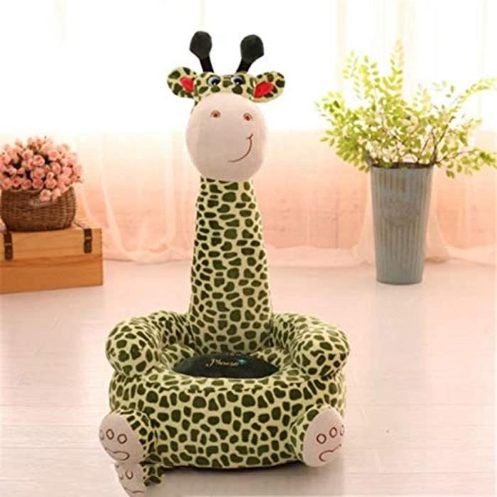 Forme Mignon Girafe En Peluche Chaise Enfant Doux Enfant En Bas Age Fauteuil Meubles Pour Salon Chambre Apprentissage Canape Bebe Cdiscount Puericulture Eveil Bebe