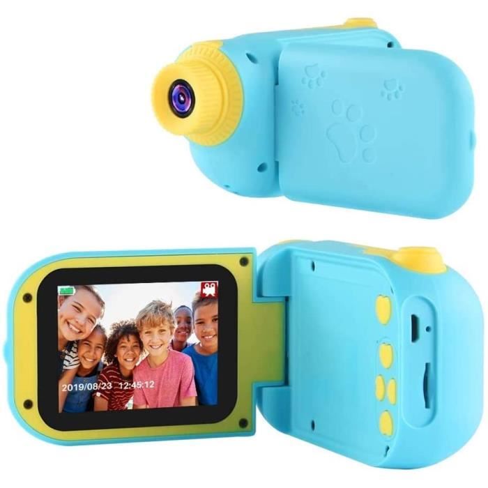 TekHome Jouet Cadeau Enfant Garcon 3 Ans, Apareille Photo Numérique Enfant  Bleue avec 5 Jeux