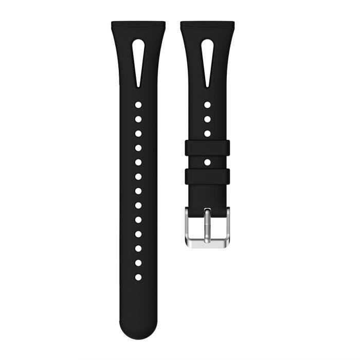 Bracelet Tressée Loop élastique Pour Fitbit Versa 4 Noir - Accessoires