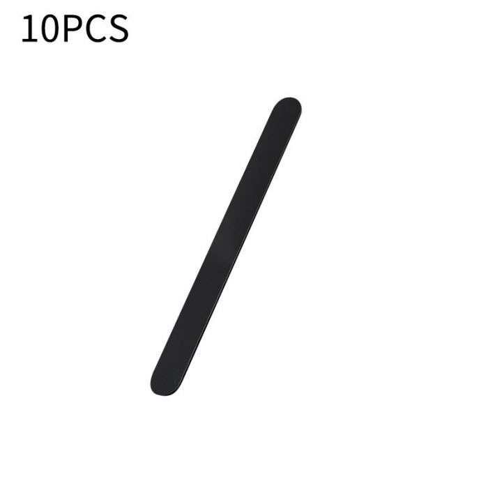 50 Bâtonnets De Glace Réutilisables En Acrylique - Or Rose - 11,5 Cm - Avec Film Protecteur - Pour Popsicles Maison, Décoration, DIY - 10