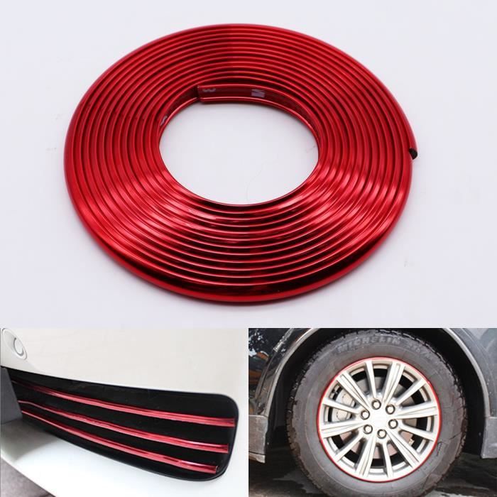 Profilé Autocollant Rouge Pour Pare-chocs Alfa Romeo Giulietta - Décor Racing, 2,10 M, Souple Et Personnalisable