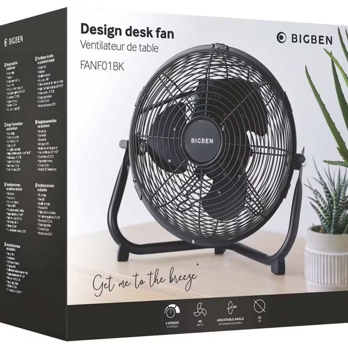 Ventilateur de table – FANF01BK - BIGBEN - Big ben