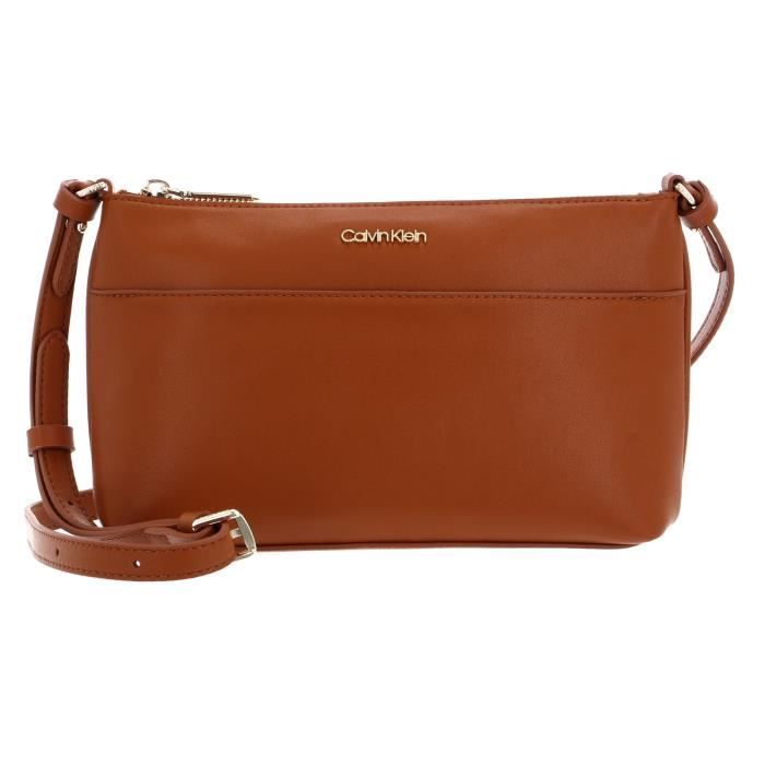 Calvin Klein CK Must Crossbody Cognac [185145] - sac à épaule bandoulière  sacoche Noir - Cdiscount Bagagerie - Maroquinerie
