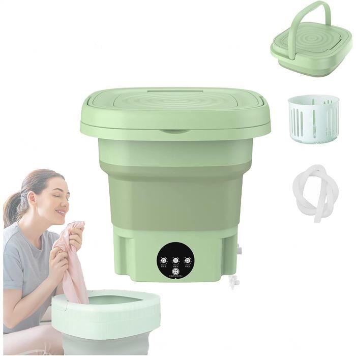 Mini Machine à Laver Portable Pour Sous-vêtements – 3000mAh, Sans Fil, Idéale Voyage, Hôtel, Dortoir (violet)