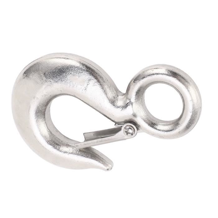 Crochet De Levage En Acier Inoxydable 304 - Capacité 0.3T Ou 0.5T, Pour Treuil, Remorque, Gréement
