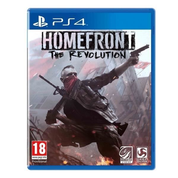 Deep Silver Jeu PS4 - Crytek - Homefront The Revolution - Fps En Monde Ouvert - Résistance De Guérilla
