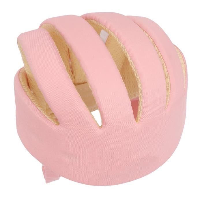 Casque Antichoc de Sécurité 42-62cm Réglable Bébé Infantile Chapeau de